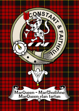 Load image into Gallery viewer, Scottish Clan 5x7 Portrait Print
